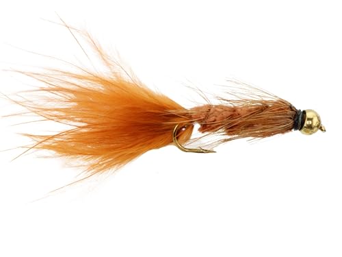 Wild Water wooly bugger six-pack, classic streamer pattern for versatile fishing.