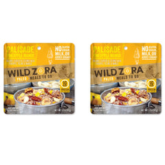 Wild Zora Palisade Pineapple Mango 2-pack box, gluten-free camping meal.
