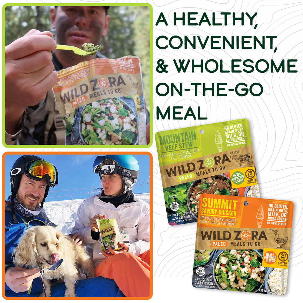 Wild Zora woman-owned family-run brand conveys trusted nourishment.
