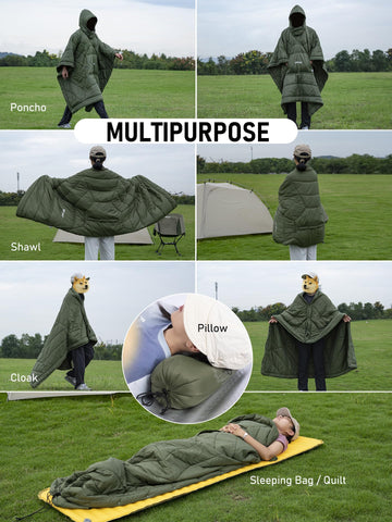 WildCall 78-by-57 blanket offers broad coverage for warmth.