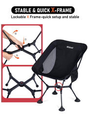 WildCall aerospace 7075 aluminum frame promises strong support up to 264 lbs.