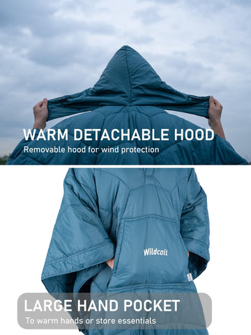 WildCall blanket measures 78 by 57 inches for generous coverage.