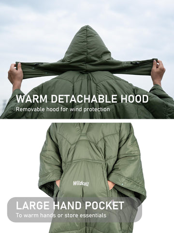 WildCall water-resistant fabric helps stay dry in damp environments.