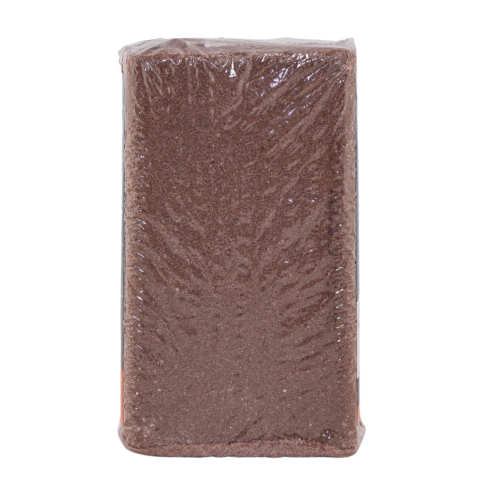 Soil residue from the brick indicates long-lasting mineral site formation.