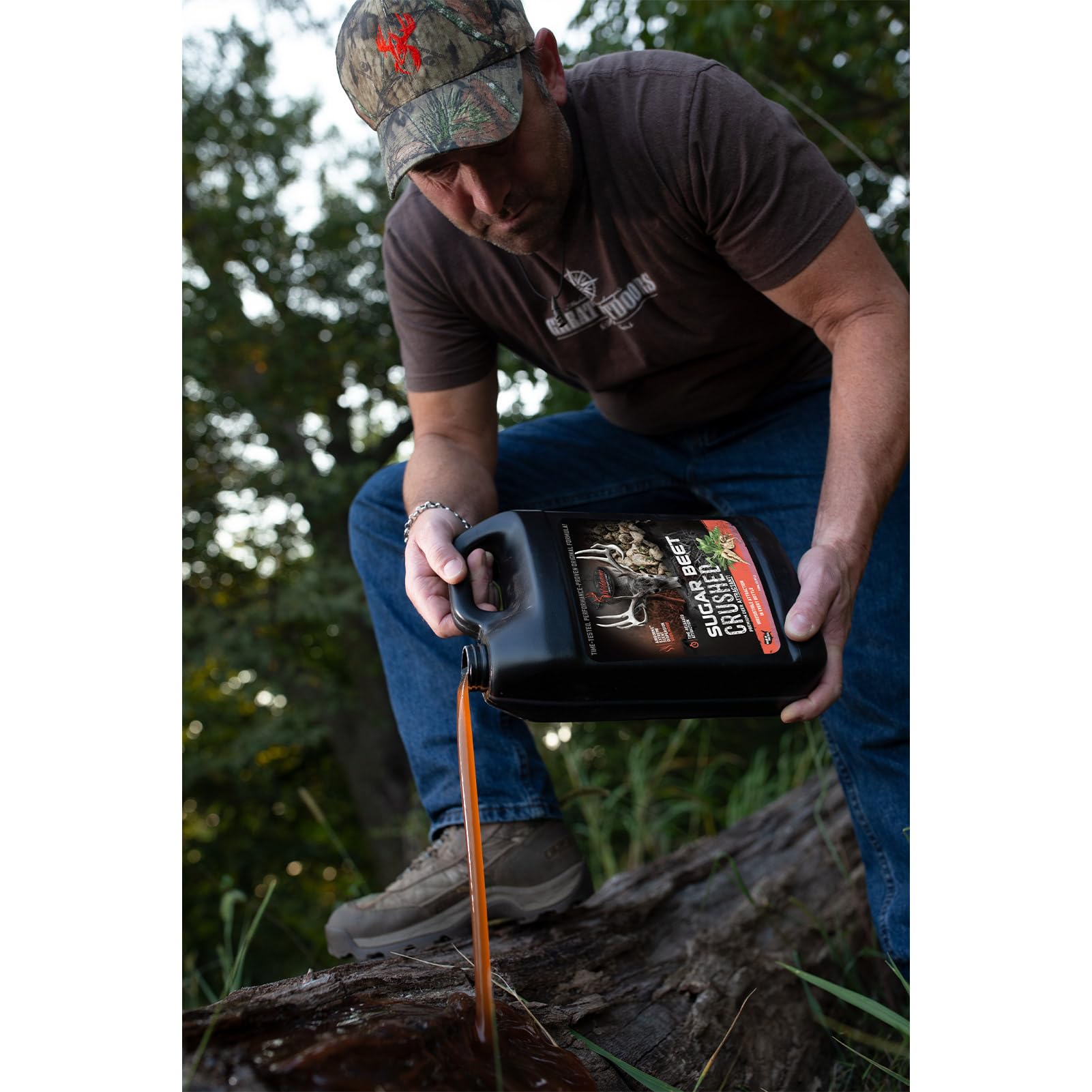 Wildgame Innovations Sugar Beet aroma creating a lasting scent trail around your setup.