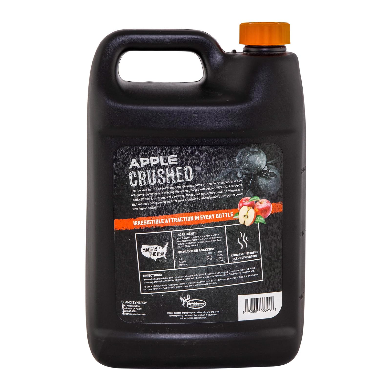 Wildgame Innovations deer attractant applied on stump invites deer within range.