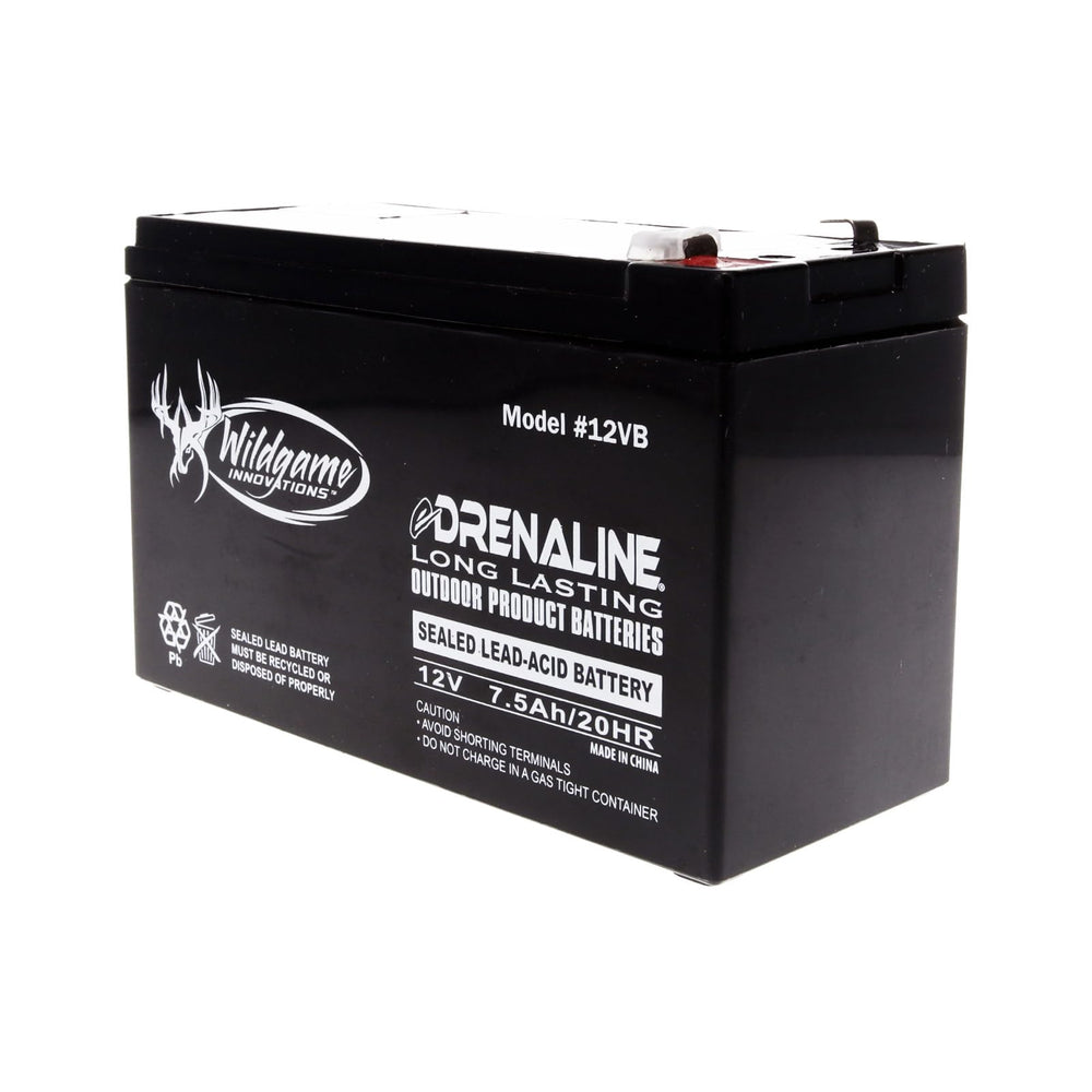 Wildgame Innovations Edrenaline battery install-ready for seamless field setup.