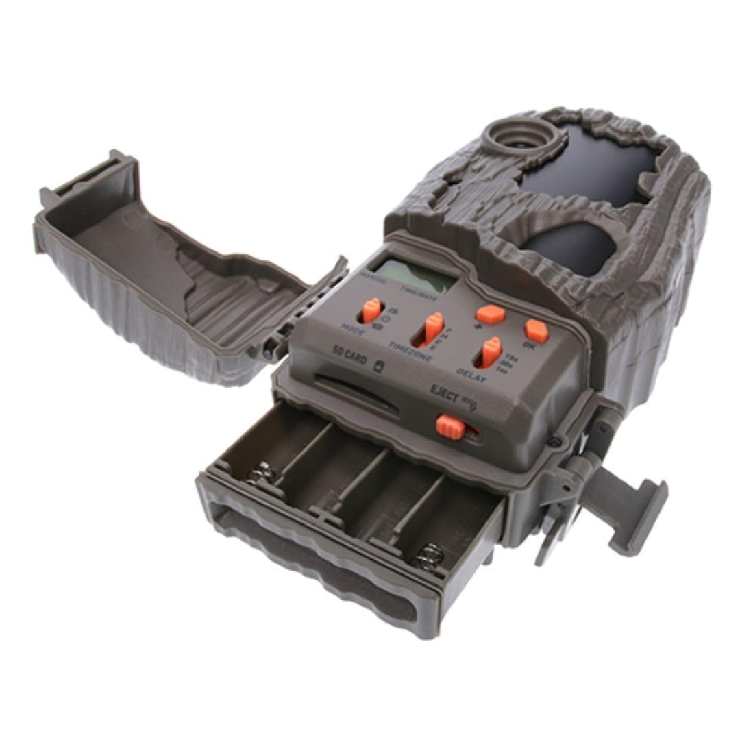Wildgame Innovations Spark 2.0 Combo trail camera cable-lock ready latch offers theft deterrence