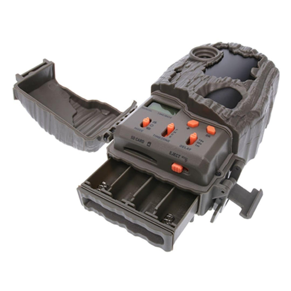 Wildgame Innovations Spark 2.0 Combo trail camera cable-lock ready latch offers theft deterrence