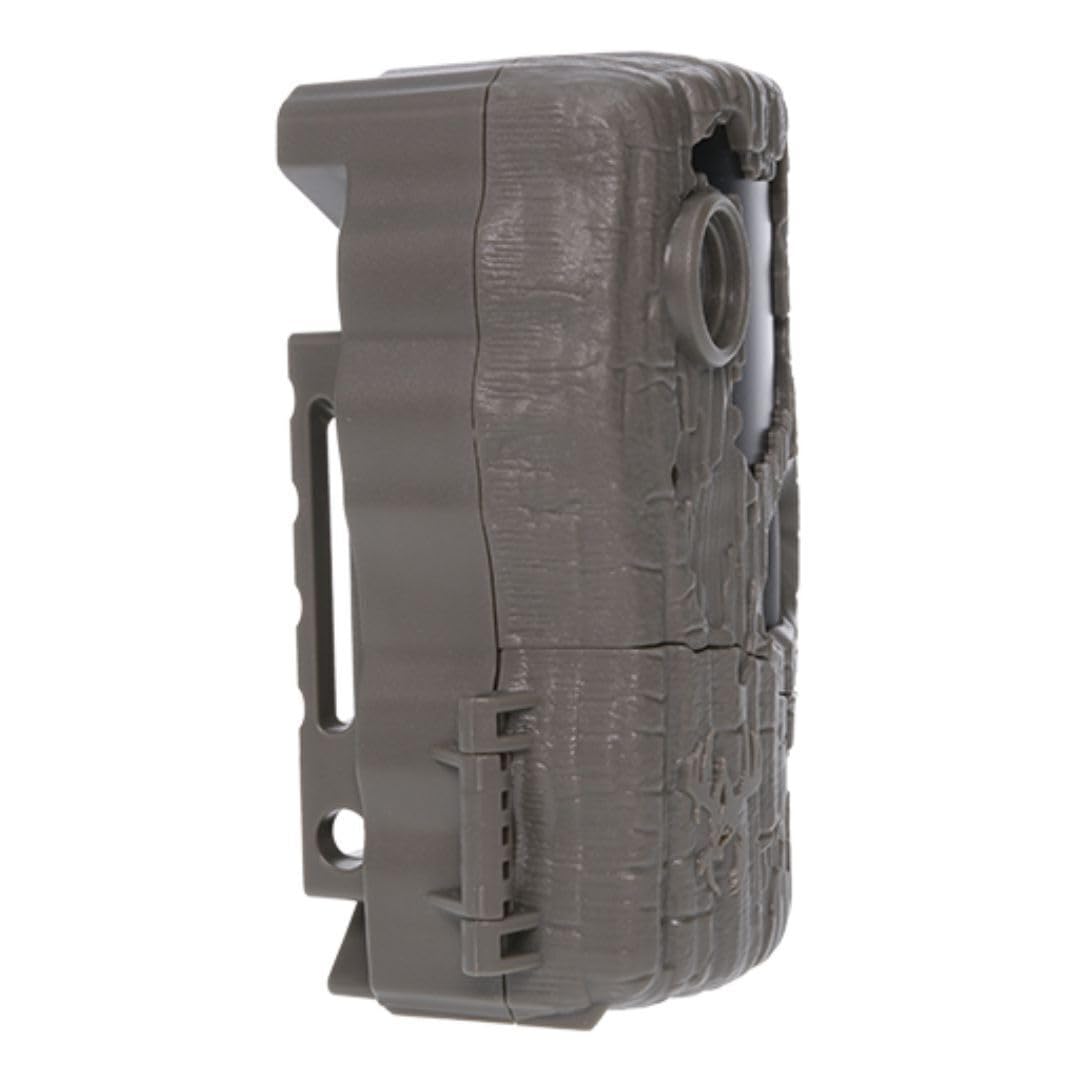 Wildgame Innovations Spark 2.0 Combo trail camera side view showing compact rugged design