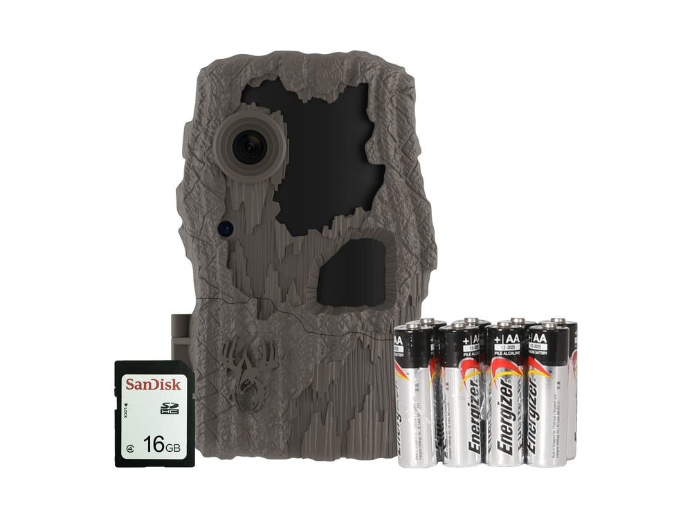 Wildgame Innovations Spark 2.0 Combo trail camera adjustable tree strap in use