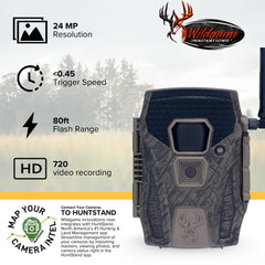 Wildgame Innovations Terra XT 2.0 24MP photo sample highlights sharp daytime and dawn imagery.