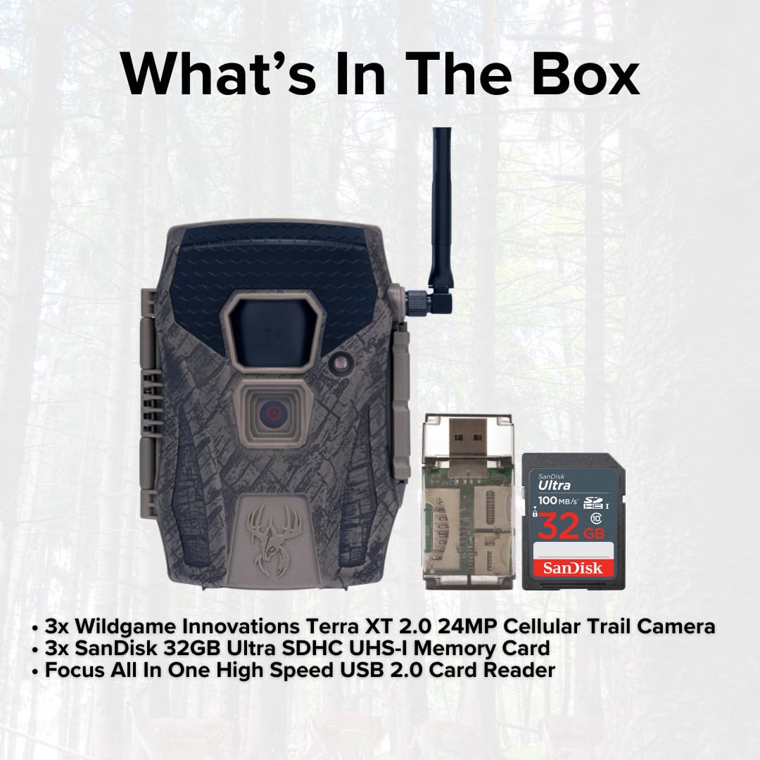 Wildgame Innovations Terra XT 2.0 all-in-one card reader speeds data transfer.