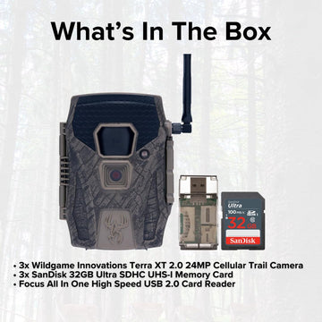 Wildgame Innovations Terra XT 2.0 Huntsmart app compatibility supports remote monitoring.