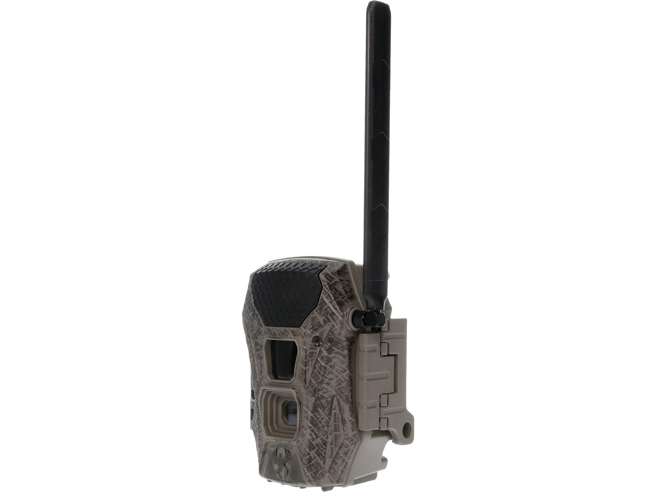 Wildgame Innovations Terra Xt camera back panel with security latch to deter theft.