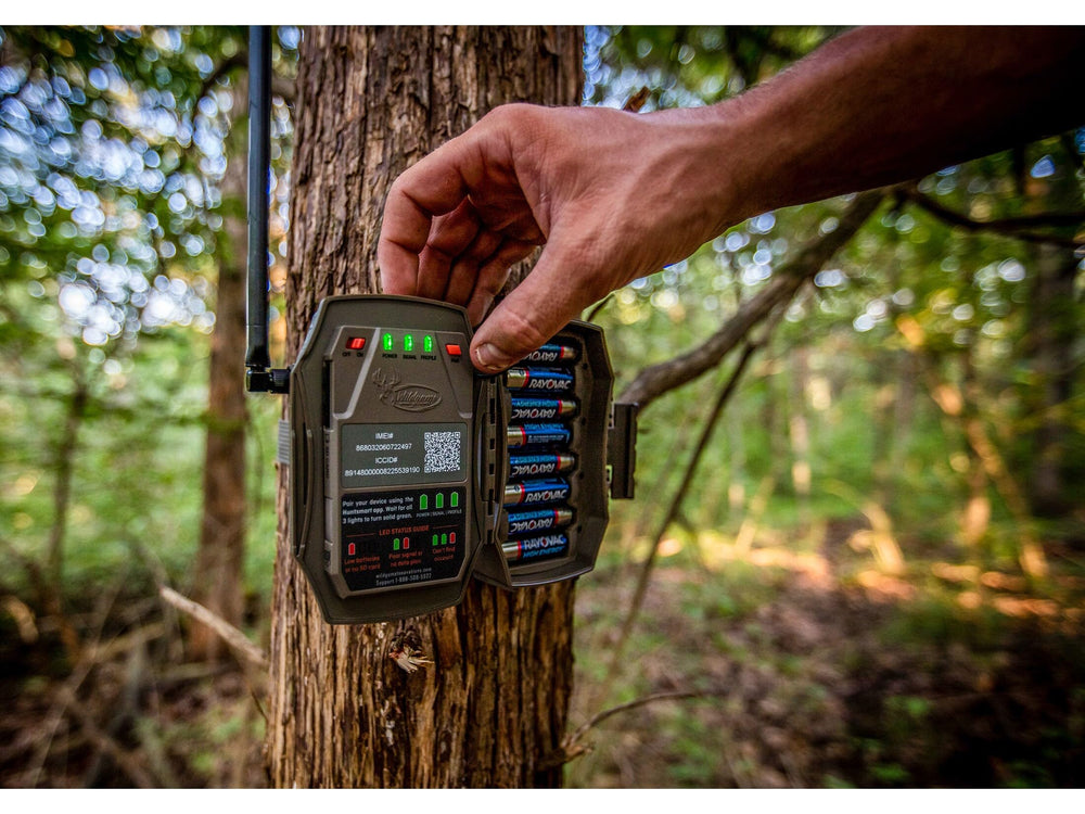 Wildgame Innovations Terra Xt camera QR code setup enables quick, smartphone-ready setup.