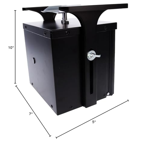 Wildgame Innovations Trophy Hunter 6V feeder—2-inch drop funnel simplifies installation.