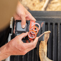 Wildgame Innovations Trophy Tape doubles as a trail marker for stand navigation.