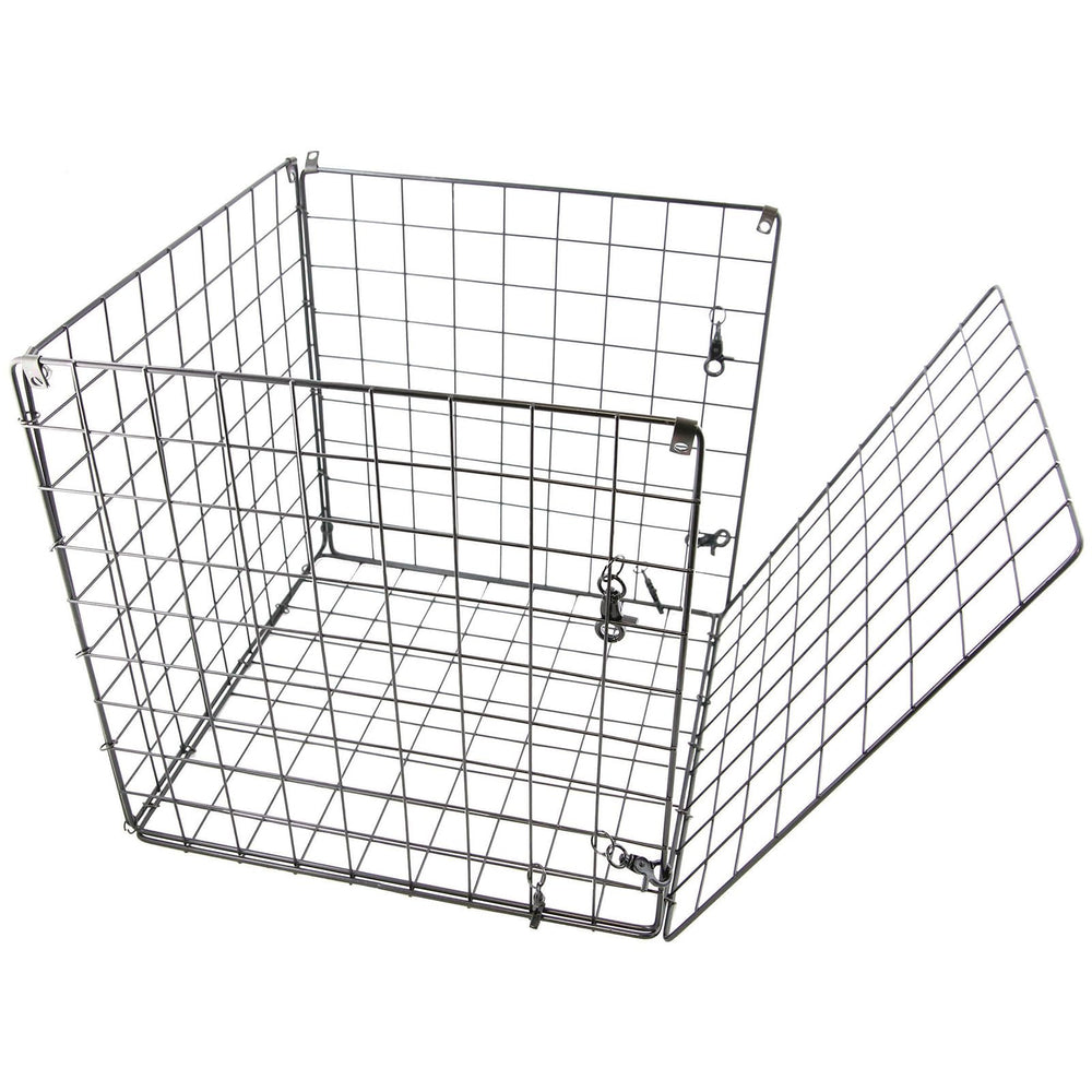 WILDGAME INNOVATIONS Varmint Cage mounted on a game feeder showing protective cage
