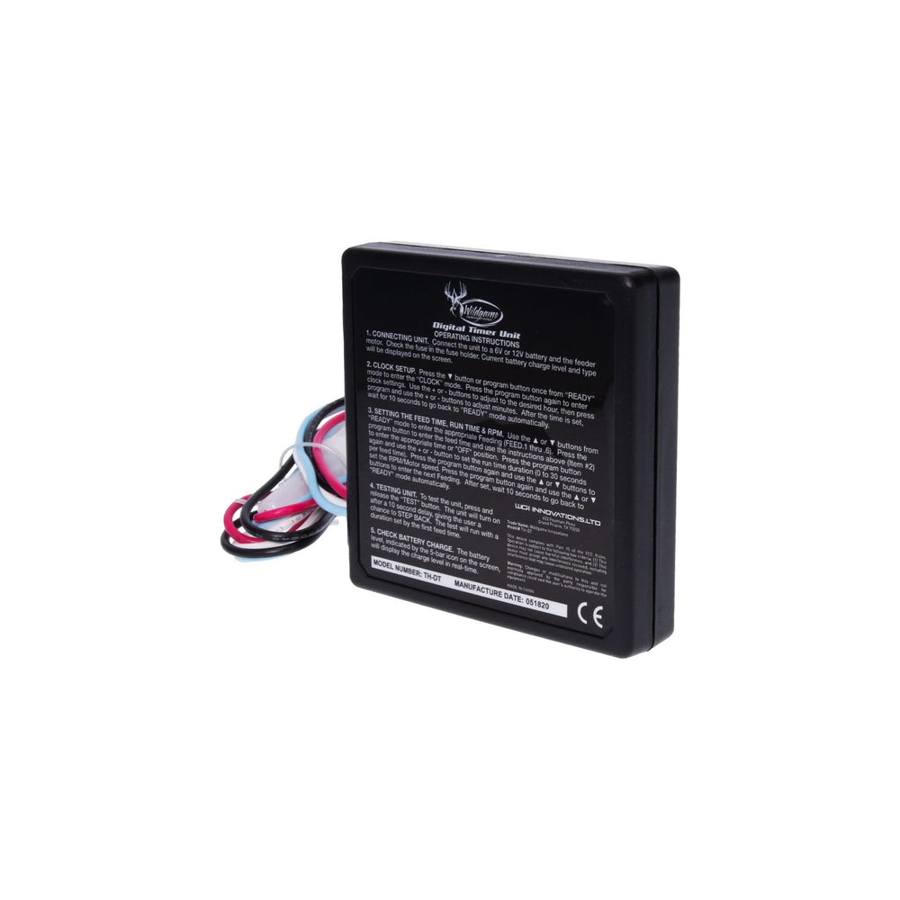 Wildgame Innovations weather-resistant steel housing emphasizes rugged outdoor durability.