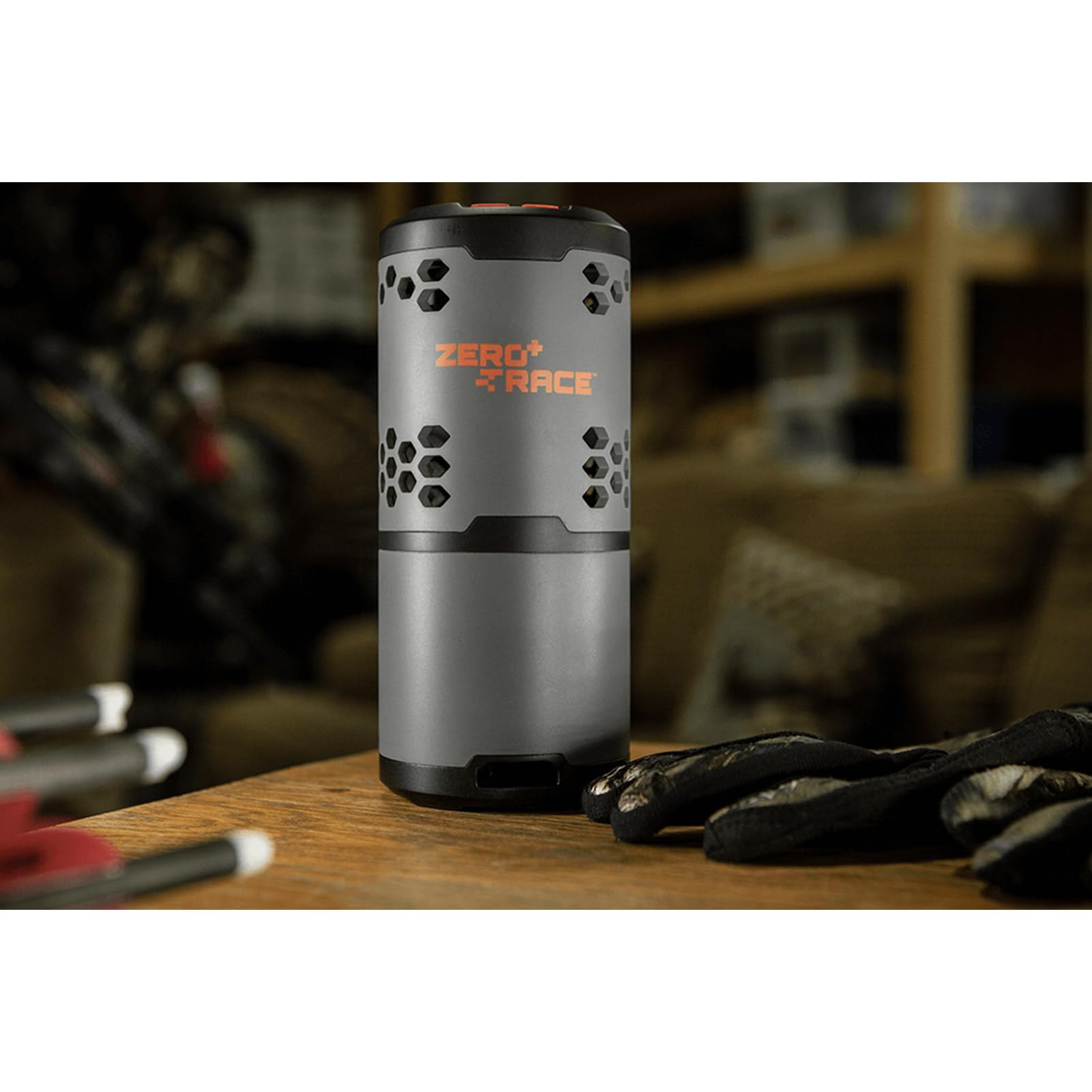 Wildgame Innovations ZeroTrace is safe for indoor use in vehicles.