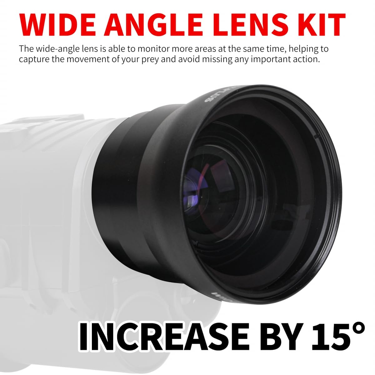 WildGamePlus NVG30 cleaning cloth helps maintain clear optics