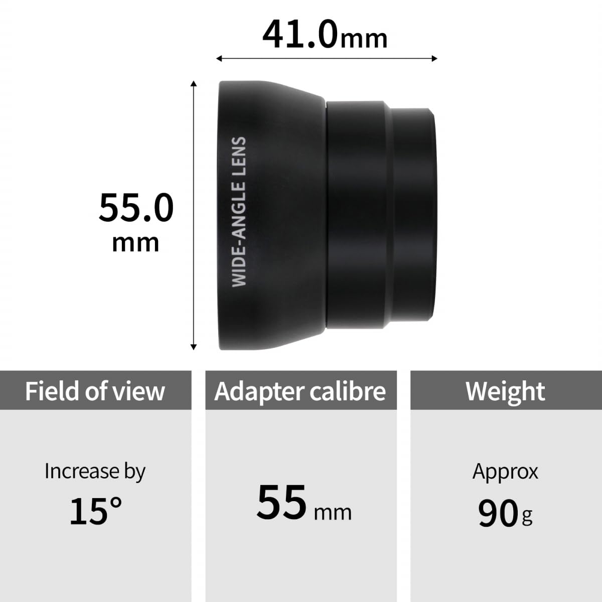 WildGamePlus NVG30 lens cap right protects the lens during storage