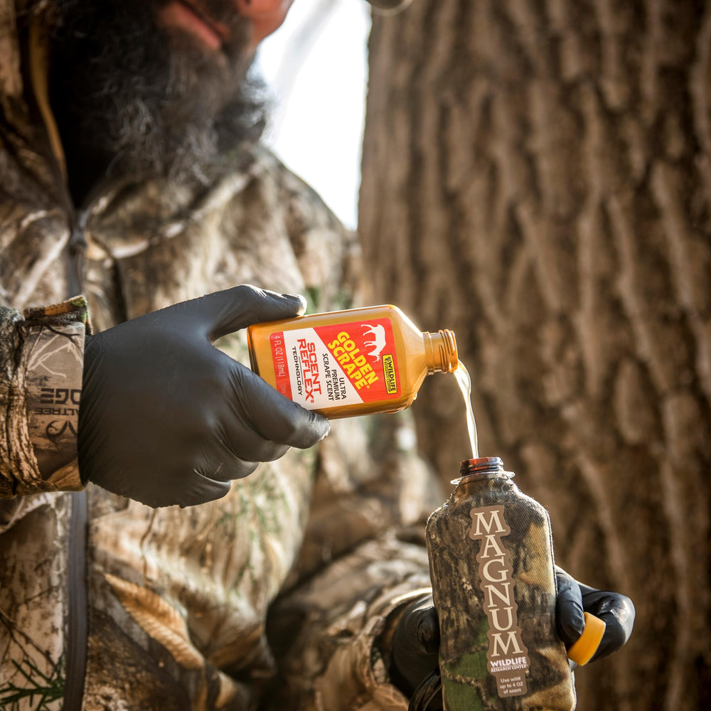 Ready-to-use setup with two Drippers and two scent bottles in camo.