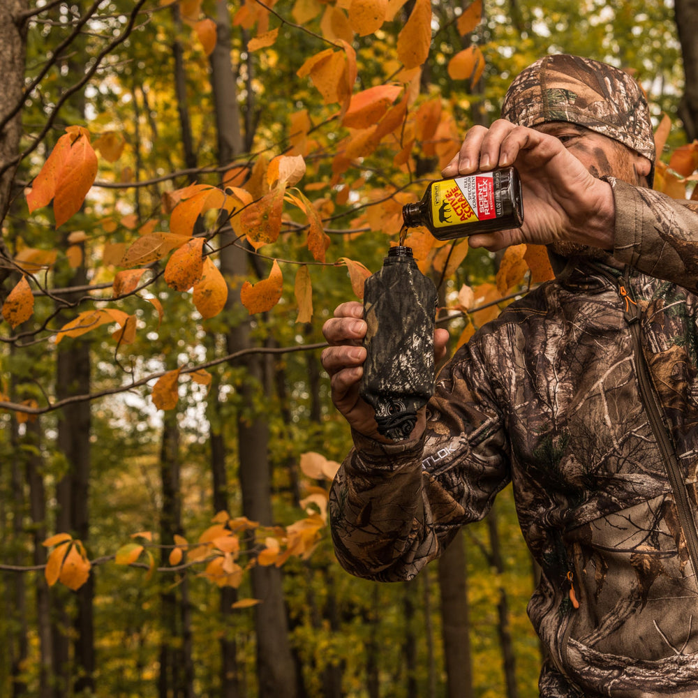 Camouflage finish helps conceal the Magnum Dripper in habitat