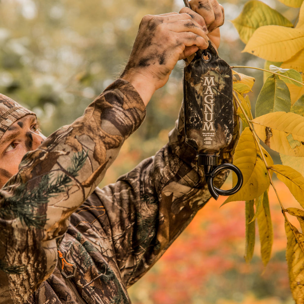 Magnum Dripper with Scent Reflex Technology enhances buck responses