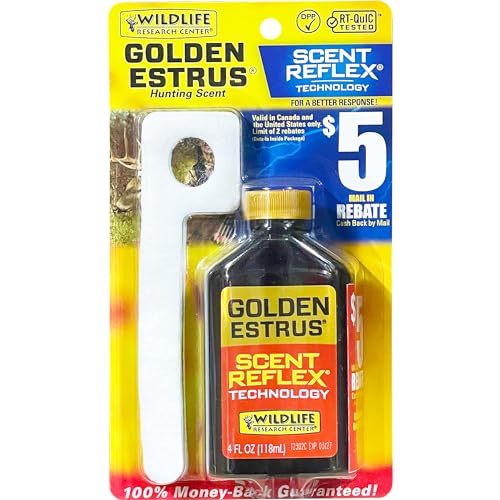 Wildlife Research Center 404-4 Golden Yellow estrus scent for field-based calling