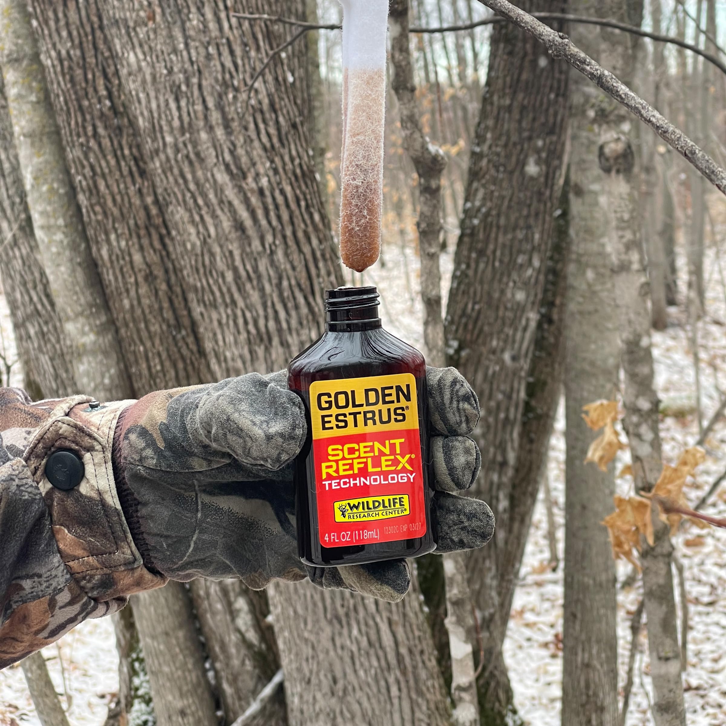 Wildlife Research Center 404-4 Golden Yellow USA-made quality stamp