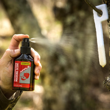 Apple aroma blends naturally with woodland surroundings for stealth in the field.