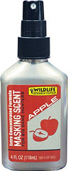 Apple aroma blends naturally with woodland surroundings for stealth in the field.