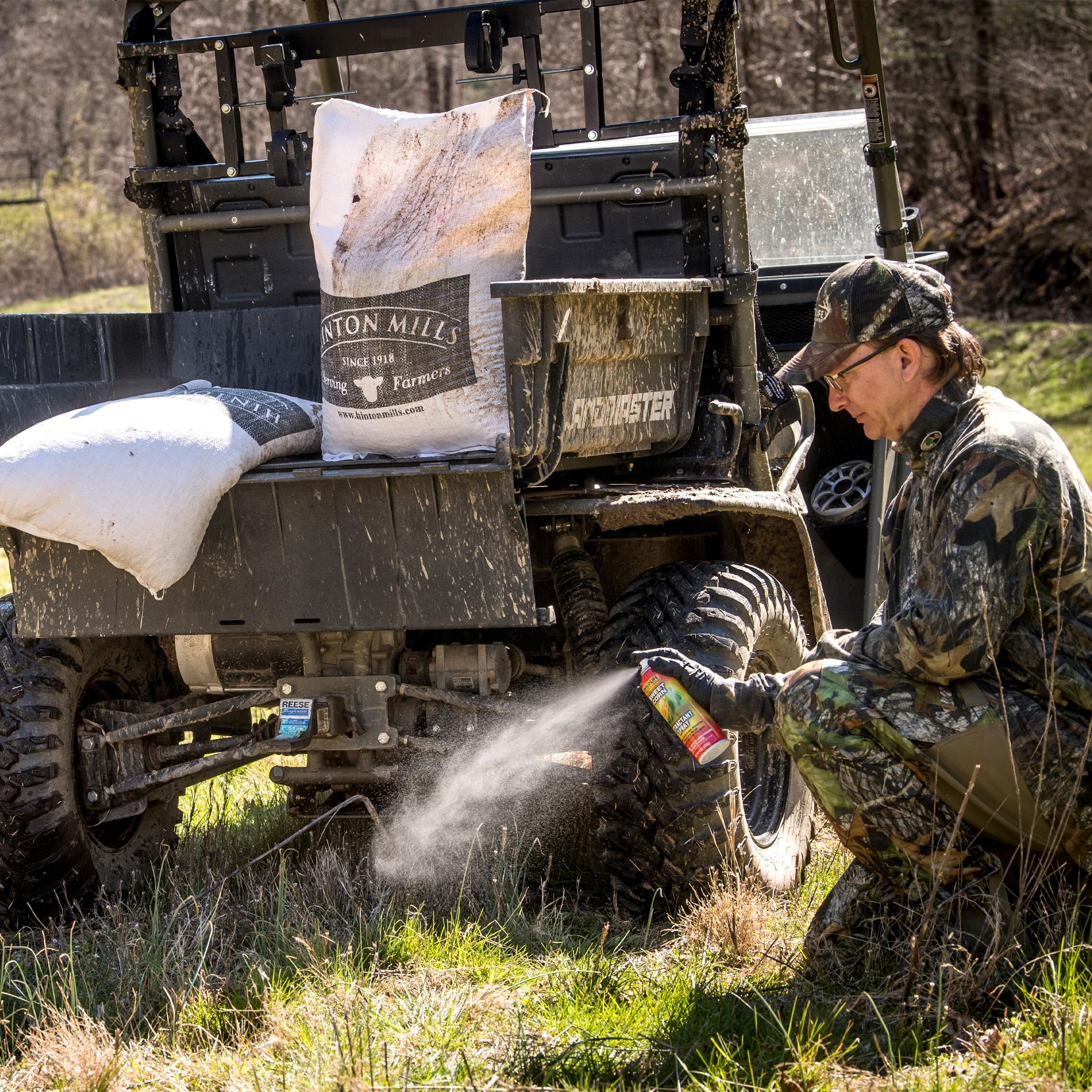 Wildlife Research Center Field test during hunt demonstrates placement flexibility