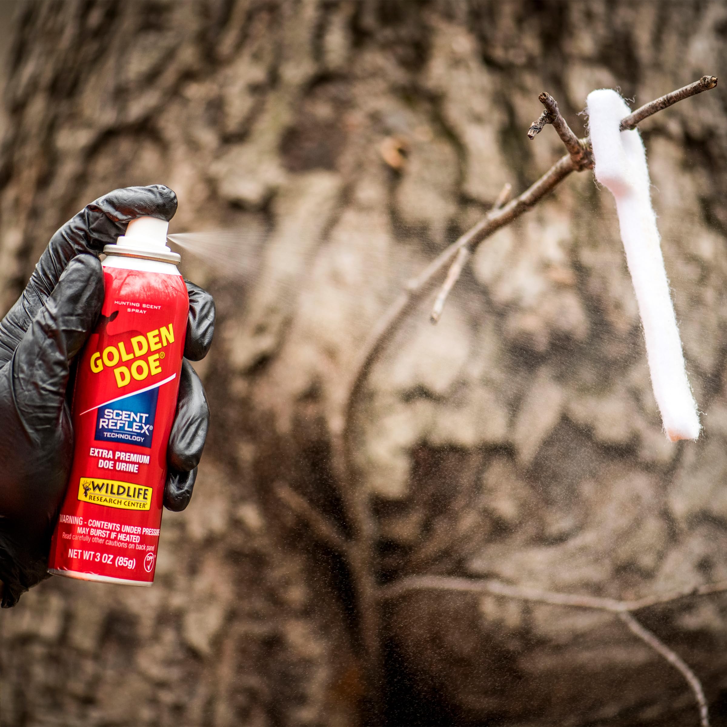 Wildlife Research Center High-output sprayer covers larger areas with precise scent application.