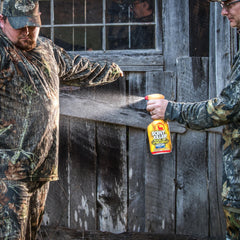 Scent Killer Gold Hunts Dry Technology Plus provides long-lasting odor control after drying.