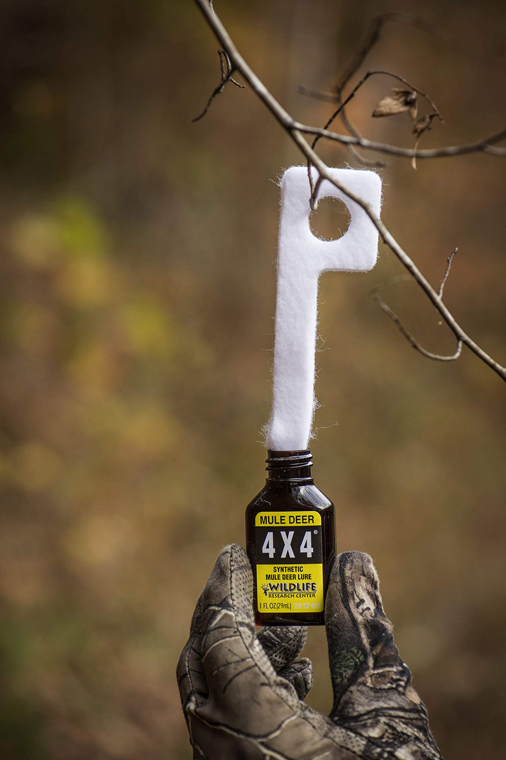 Wildlife Research Center Key-Wick eight-pack kept in resealable bag.