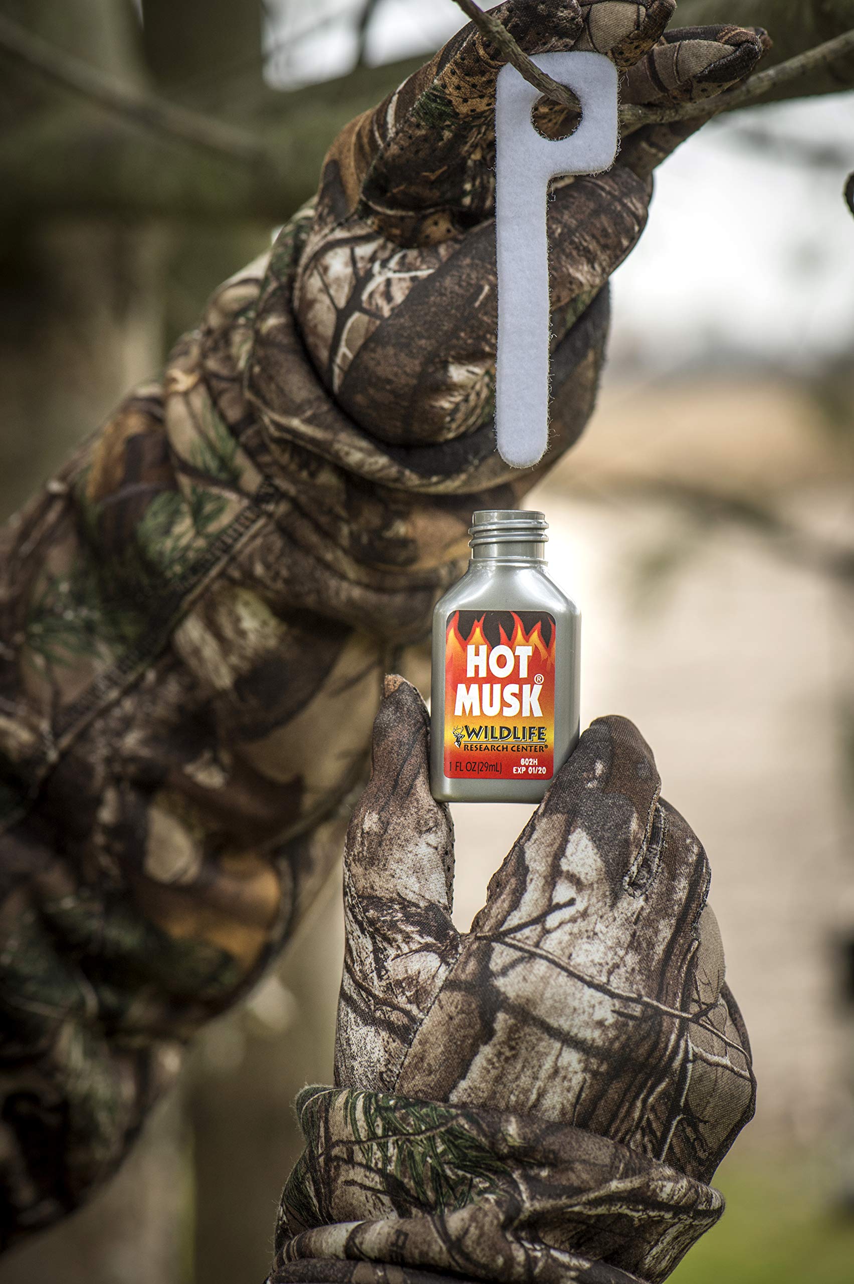 Wildlife Research Center Key-Wick uses synthetic felt to preserve scent integrity.