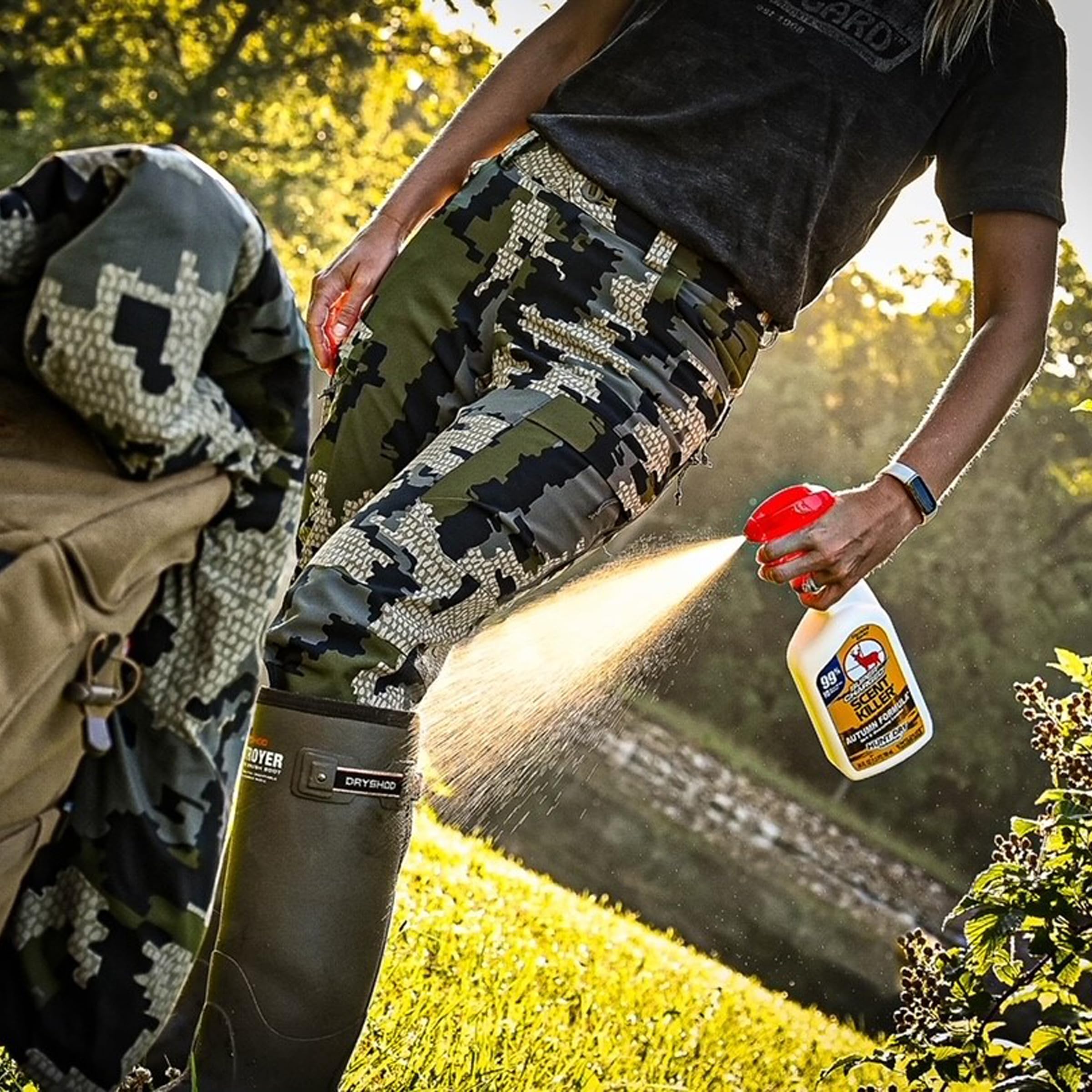 Wildlife Research Center long-lasting field odor control for multi-hunt sessions