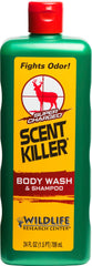 Wildlife Research Center Scent Killer 540-24 bottle shown for odor control in the field.