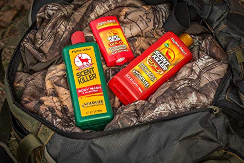 Wildlife Research Center Scent Killer 540-24 moisturizing formula keeps skin hydrated.