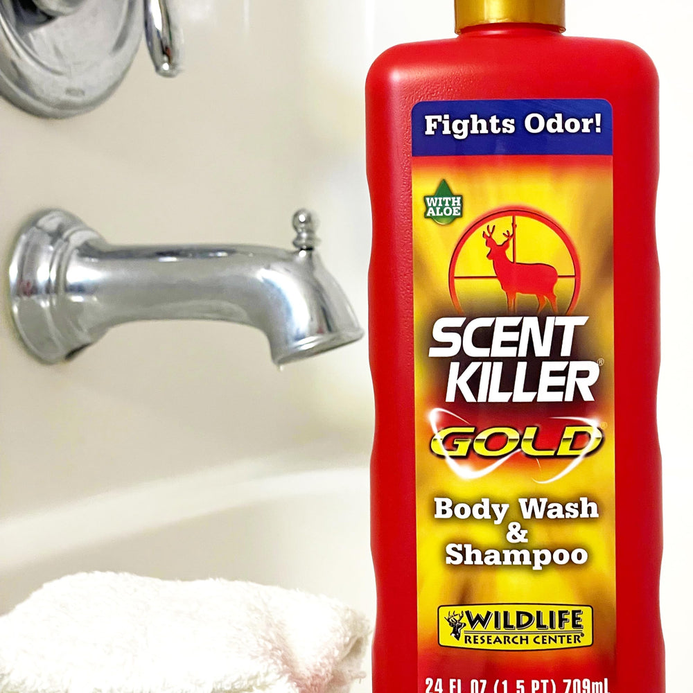 Anti-odor formula targets field odors for fresher gear and skin.