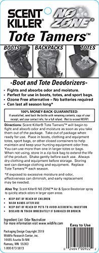 Wildlife Research Center Tote Tamers in duffel help keep gear fresh