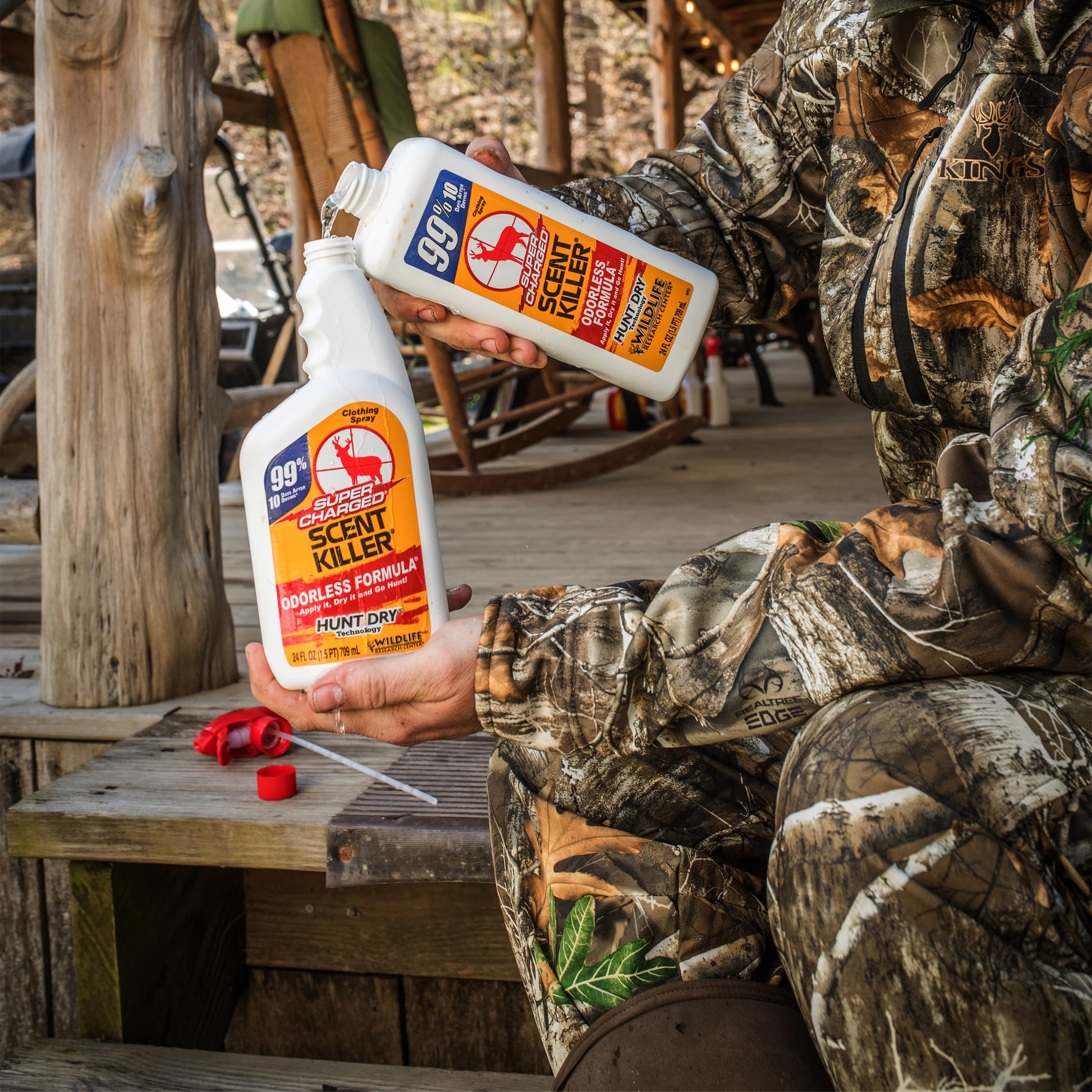 Wildlife Research Center Scent Killer refill, ready for extended hunting sessions.