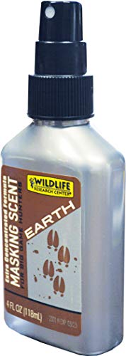 Earth scent in a compact 4oz bottle ideal for blinds and hides