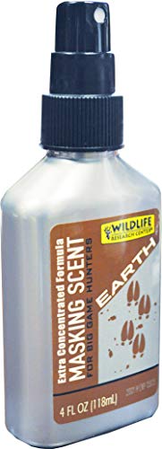 Wildlife Research Center X-tra Earth Scent bottle weight 0.42 pounds for easy transport