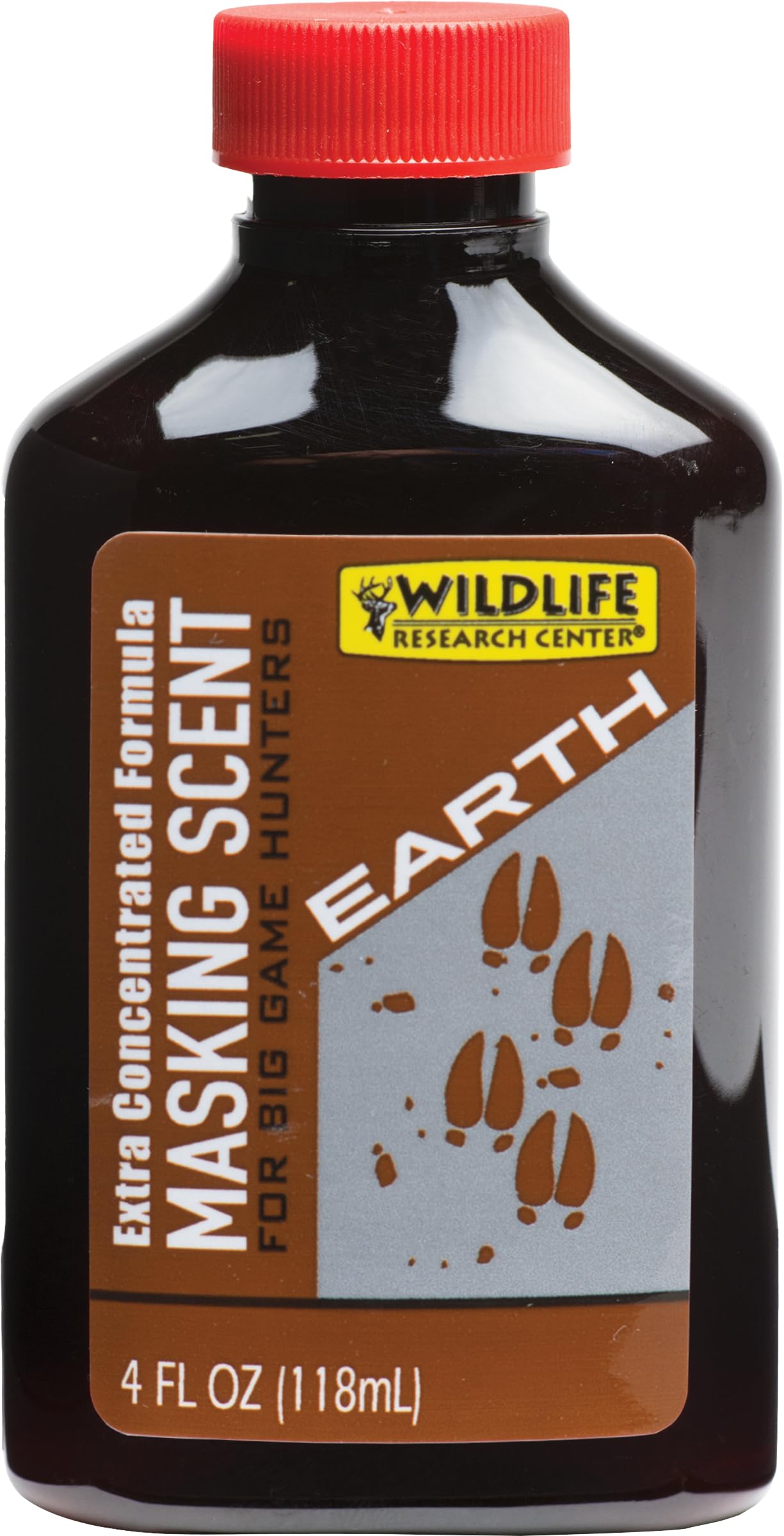 Wildlife Research Center X-tra Earth Scent spray bottle ready for field scenting