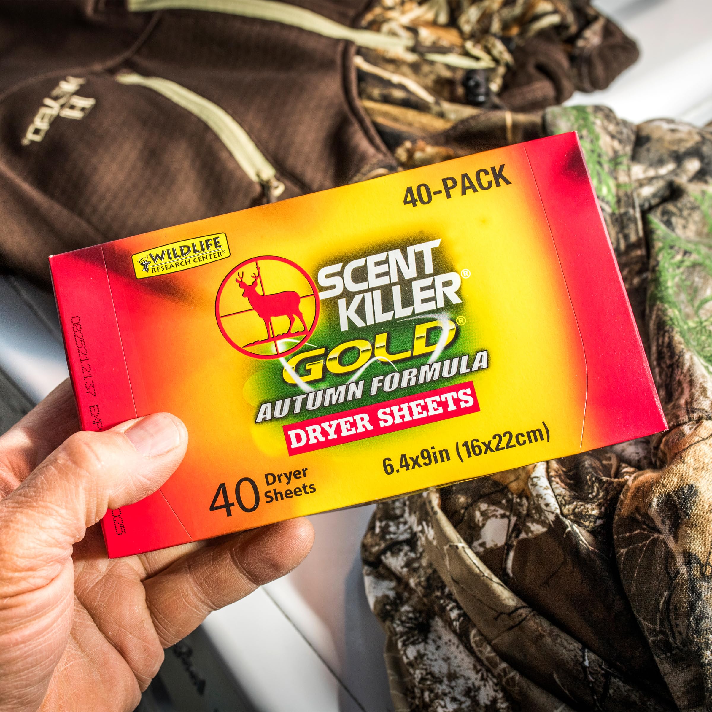 Wildlife Research dryer sheets product shot