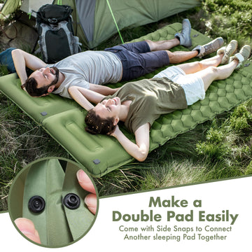 Wildoms sleeping pad includes storage bag and repair patch.